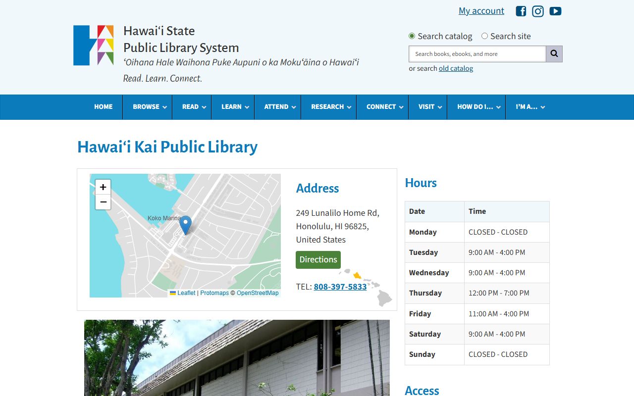 East Honolulu obituary records and genealogy tools at the Hawaii Kai Public Library