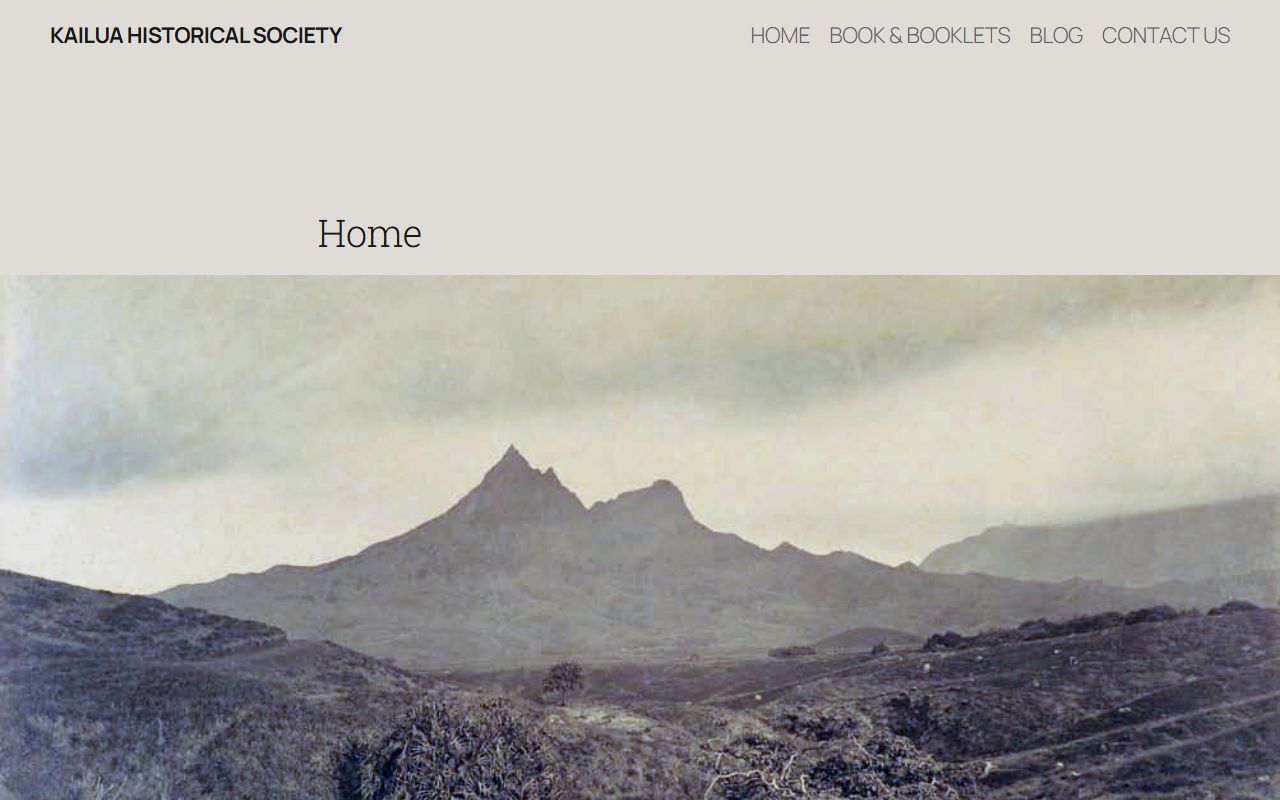 Kailua obituary records and family history at the Kailua Historical Society