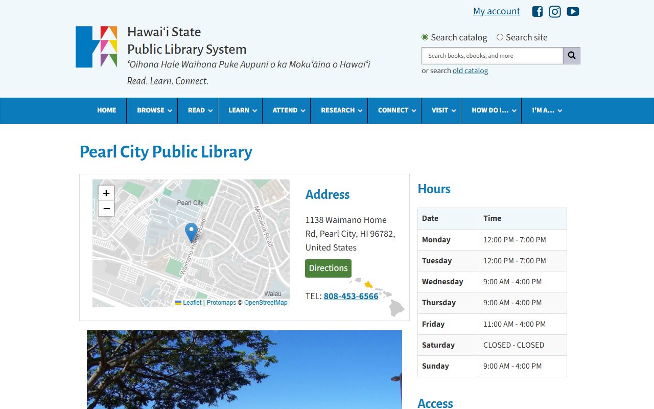 Pearl City obituary records and genealogy tools at the Pearl City Public Library