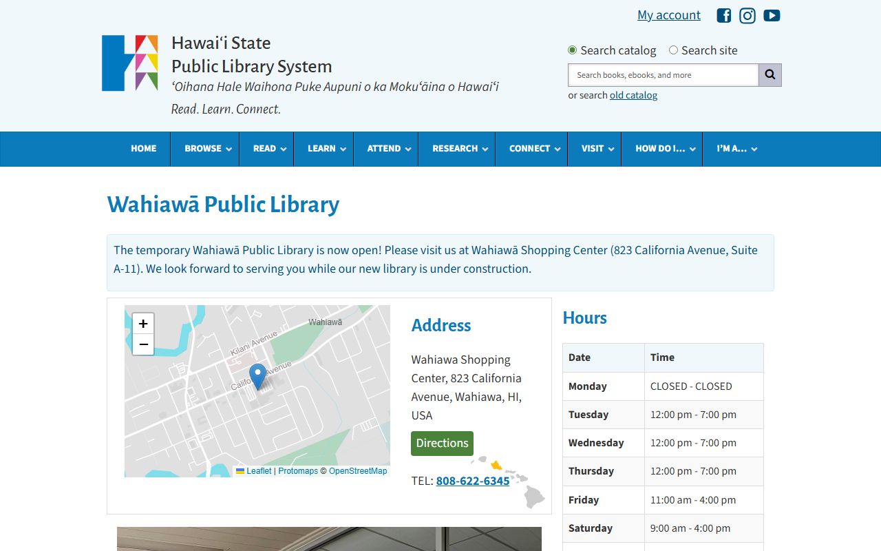 Wahiawa Public Library obituary records Central Oahu