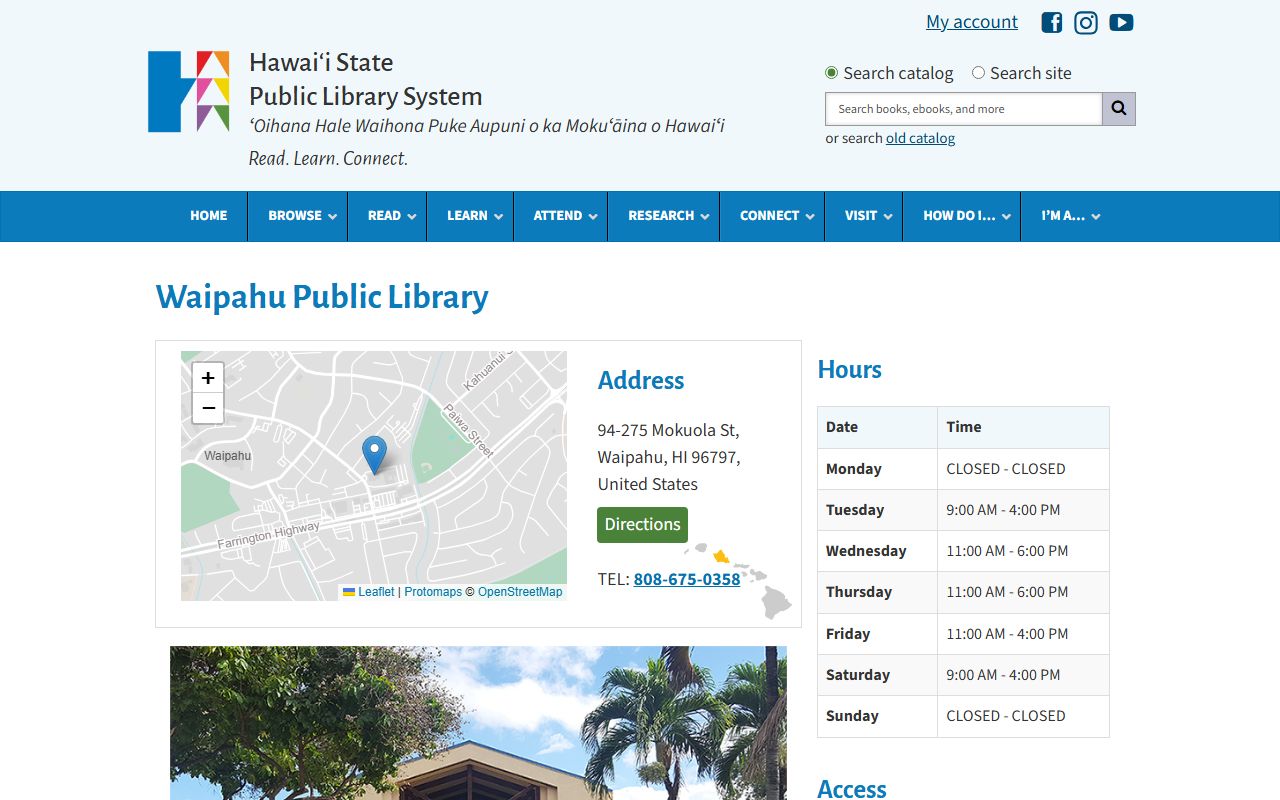 Waipahu obituary records and genealogy tools at the Waipahu Public Library